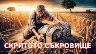 Скритото съкровище Матей 13:44