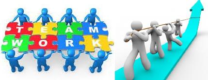 Ние работим заедно и изпълняваме нашата част.